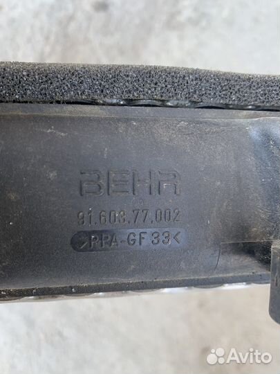 Радиатор печки bmw e34