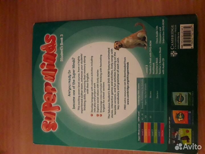 Книга для обучения английского языка Super minds