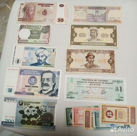 Банкноты мира