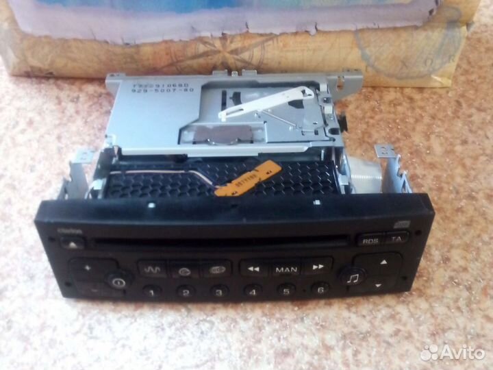 Штатная магнитола peugeot 206