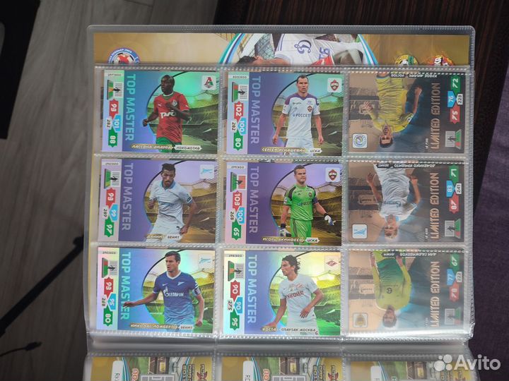 Panini рфпл 2013-2014. Карточки Adrenalyn XL