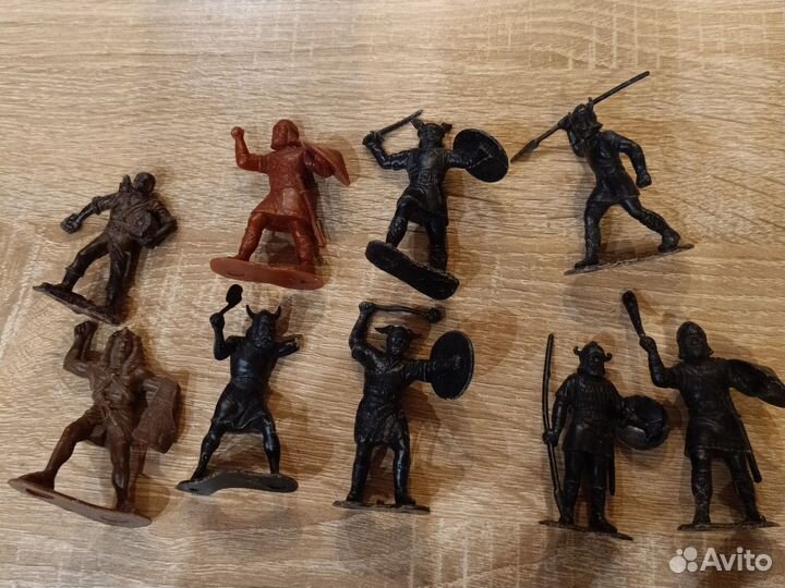 Солдатики СССР рыцари, викинги и др