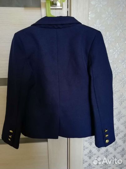 Пиджак школьный для мальчика рост 122