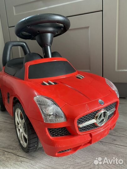 Машинка каталка толокар mercedes