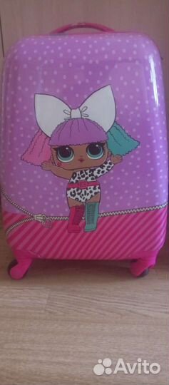 Чемодан на колесах детский б/у