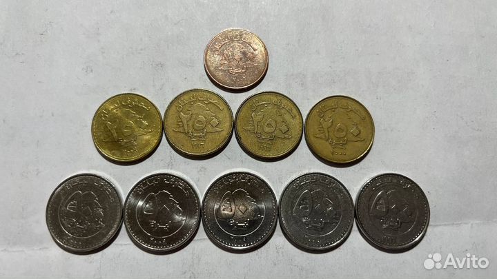 Монеты Ливан