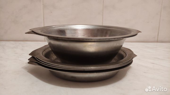 Тарелки нержавейка СССР