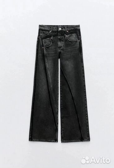 Zara новые джинсы 46-48