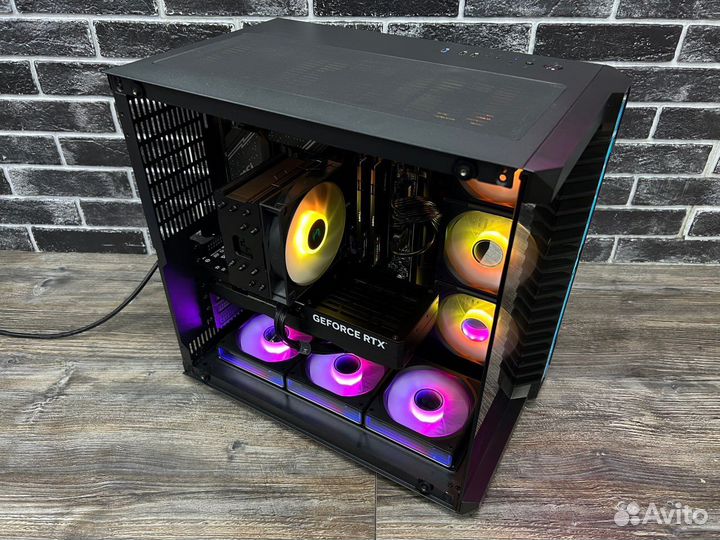 Игровой компьютер с монитором 142 Гц