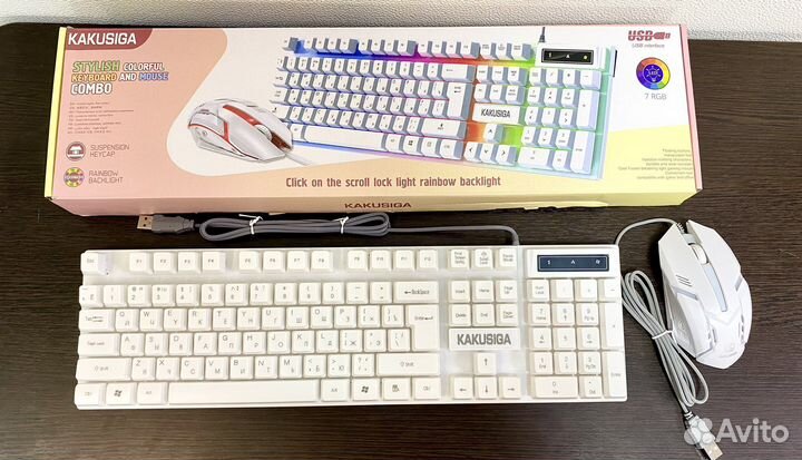 Набор клавиаткра и мышь Kakusiga