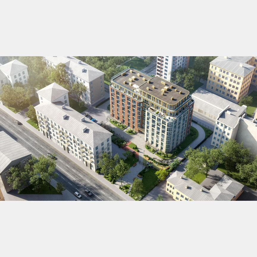 1-к. квартира, 47,4 м², 6/7 эт.