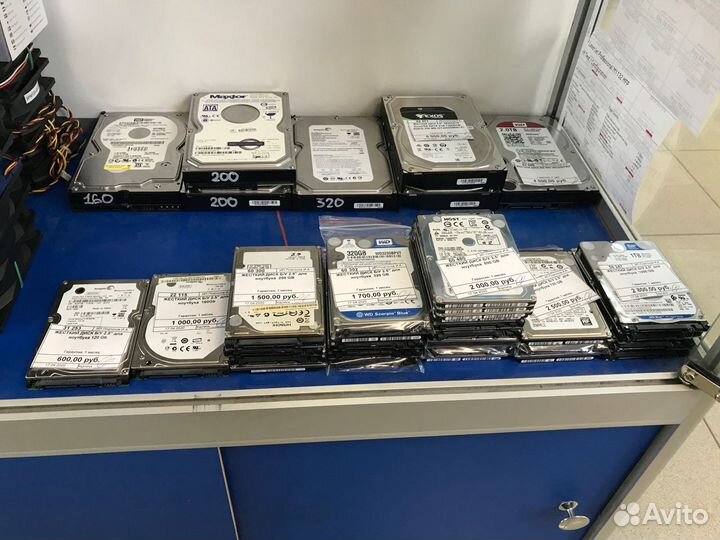 Жесткие диски для ноутбука SATA