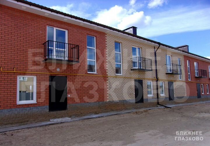 Таунхаус 90,9 м² на участке 1,3 сот.