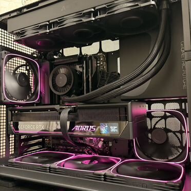 Игровой пк RTX 5090 Ryzen 9800X3D 48 GB RAM