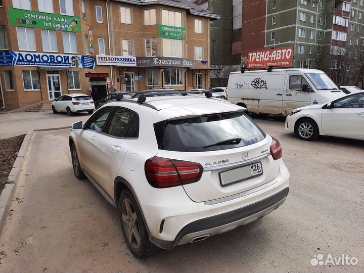 Багажник на крышу Mercedes GLA Turtle