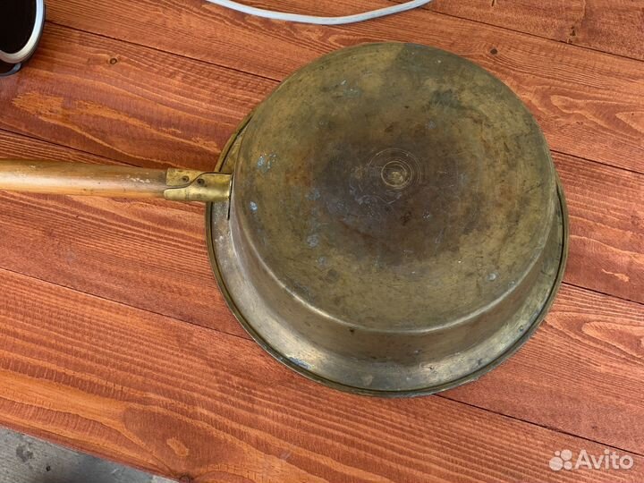 Латунный таз