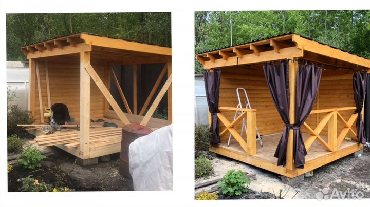 Шторы для террас и беседок