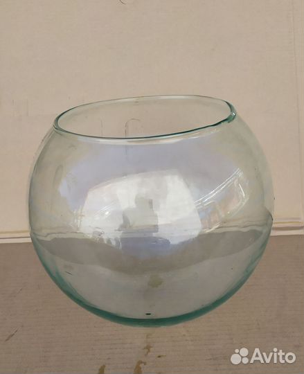 Круглый аквариум, компрессор