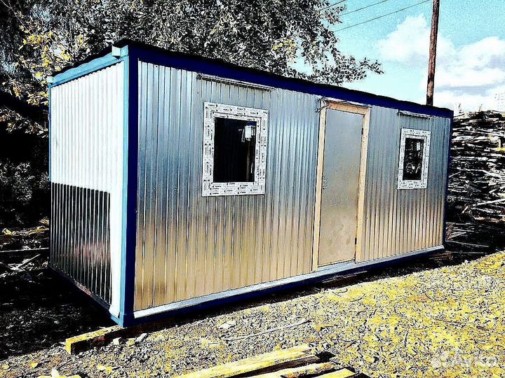 Бытовка строительная 6x2.4