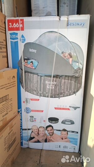 Каркасный бассейн 366х122