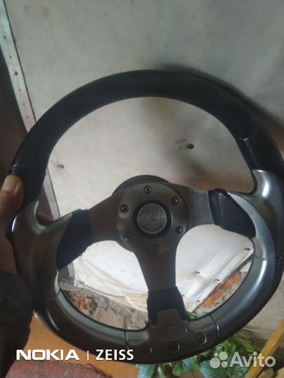 Спортивный руль на ваз
