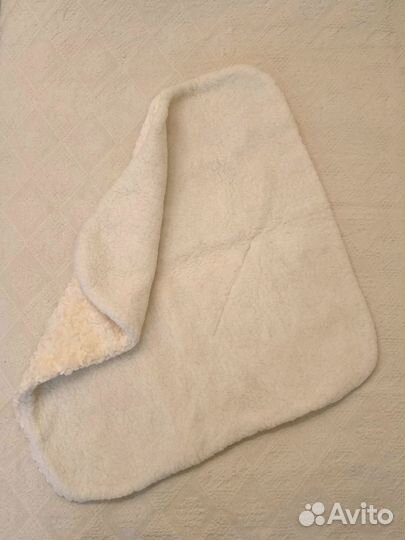 Зимнее одеяло конверт из овчины