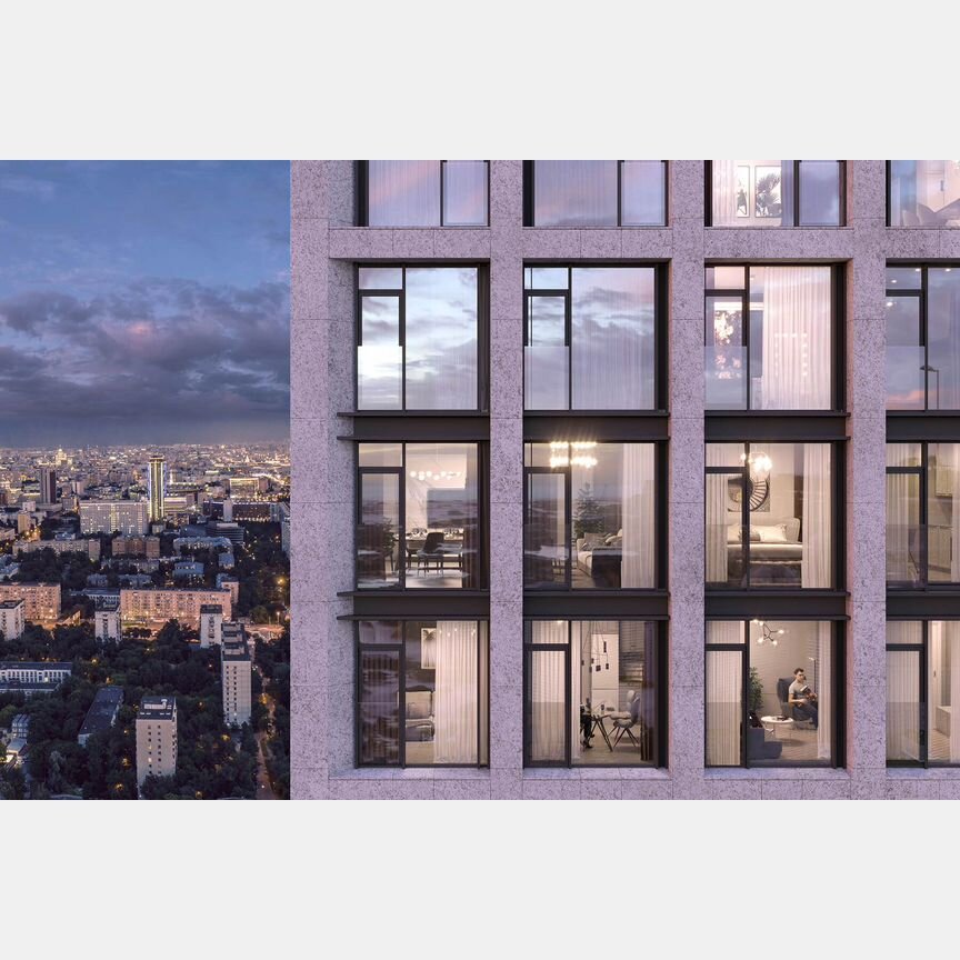 Квартира-студия, 34,2 м², 5/55 эт.