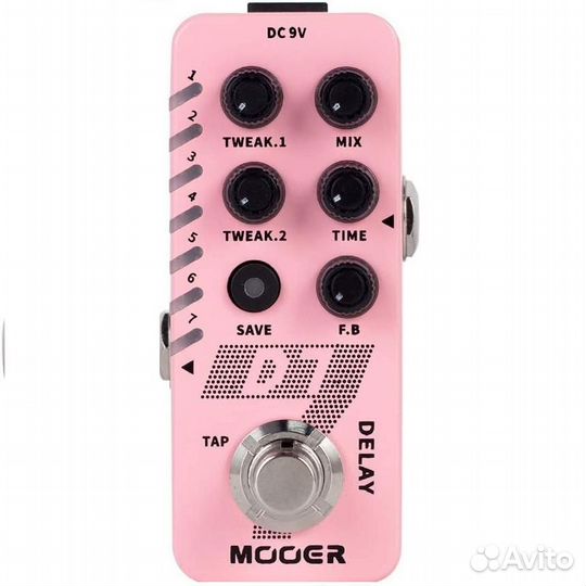 Гитарная педаль Mooer D7 Delay