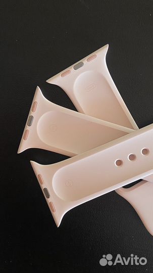 Оригинальный ремешок Apple Watch розовый 44мм