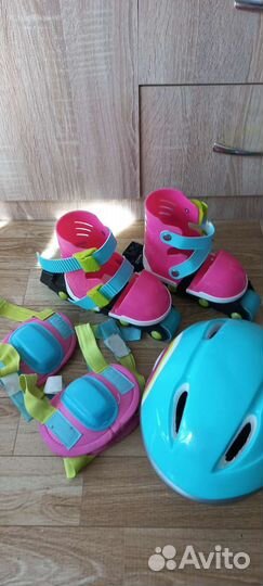 Роликовые коньки детские раздвижные