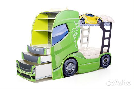 Детская двухъярусная кровать 