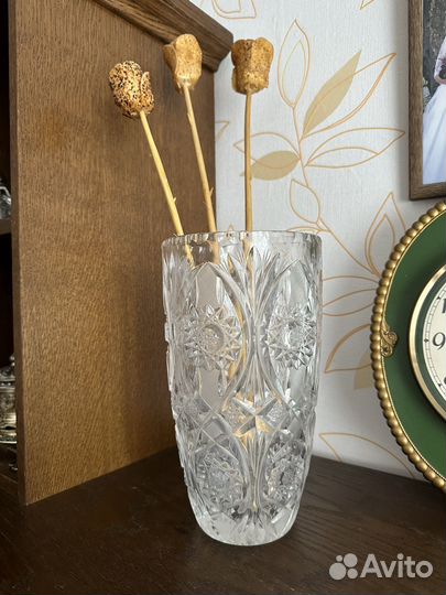 Ваза хрустальная СССР