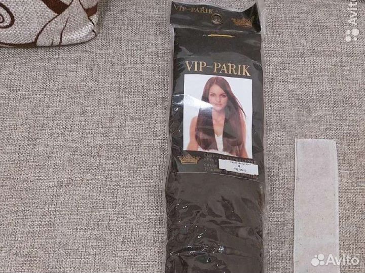 Волосы на заколках новые