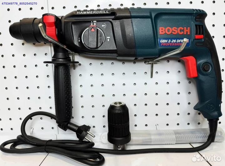 Сетевой Перфоратор Bosch GBH 2-26 DFV +буры