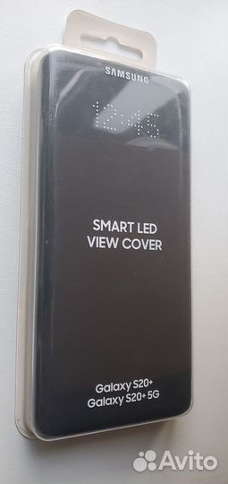 Чехол-книжка SMART LED View Cover Samsung S20+