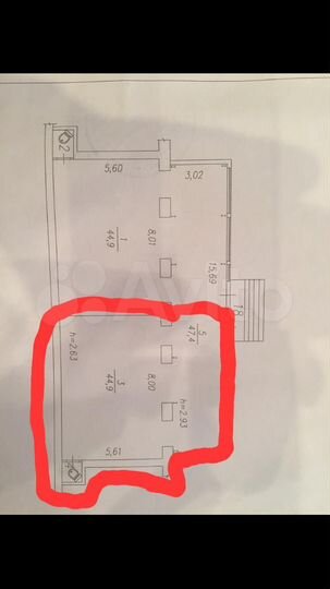 Торговое помещение, 71 м²