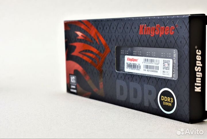 KingSpec DDR3 1600 MHz 8 GB dimm