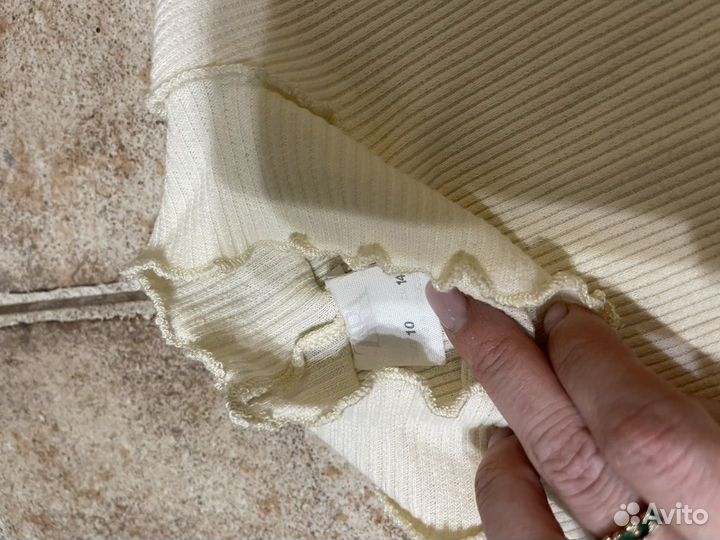 Водолазки и лонги Zara button blue reserved