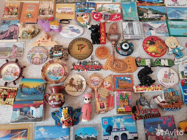 Магниты на холодильник. Большой выбор