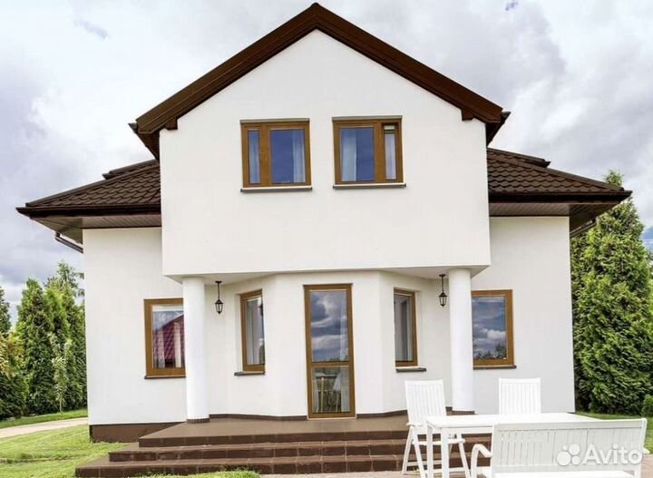 Пластиковые окна. остекление коттеджей