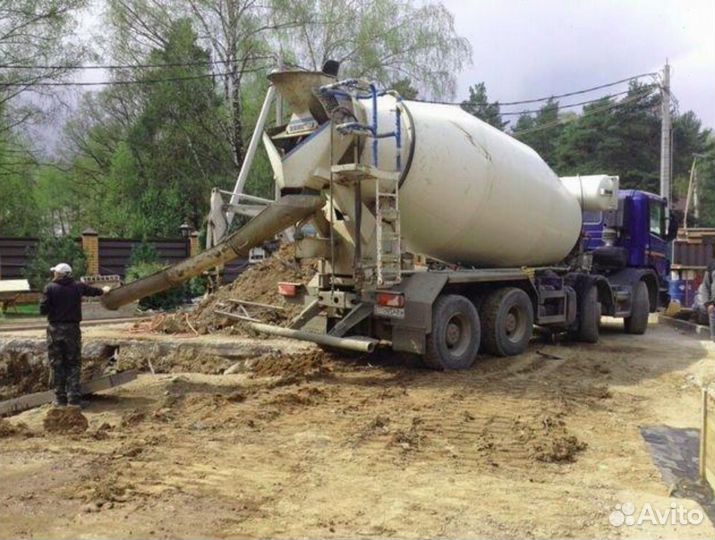 Бетон+Раствор+Лента+Автобетонасос