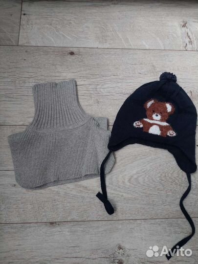 Шапка и шарф для мальчика