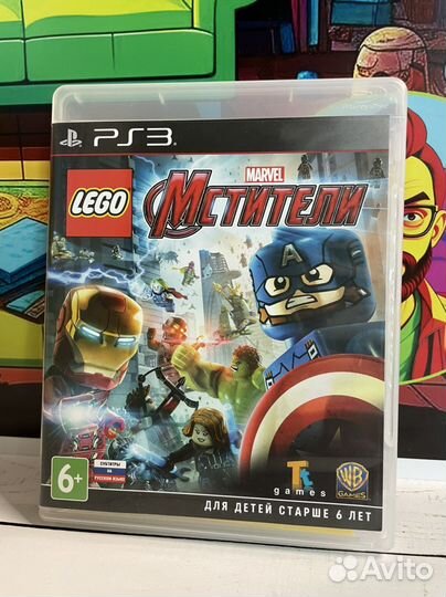 Lego Марвел Мстители (Рус) Игра PS3 Лего Marvel