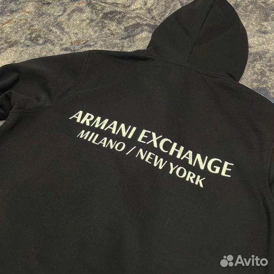 Зип худи armani exchange milano