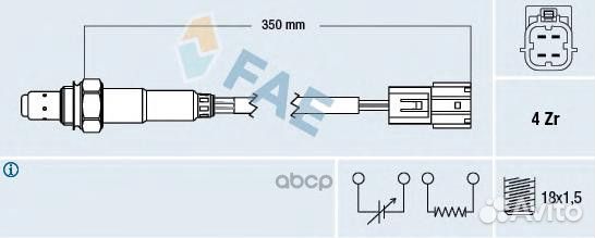 Лямбда-зонд 77391 FAE