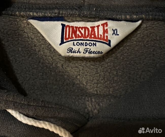 Худи Lonsdale Big Logo Vintage