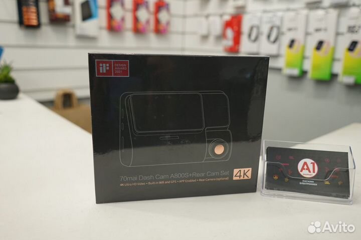 Видеорегистратор Xiaomi 70mai A800S + RC06 2 камер