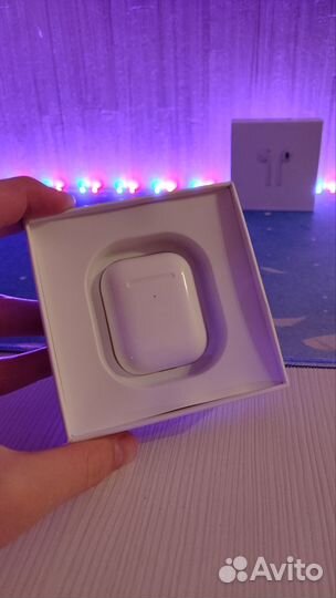 Беспроводные наушники apple airpods 2