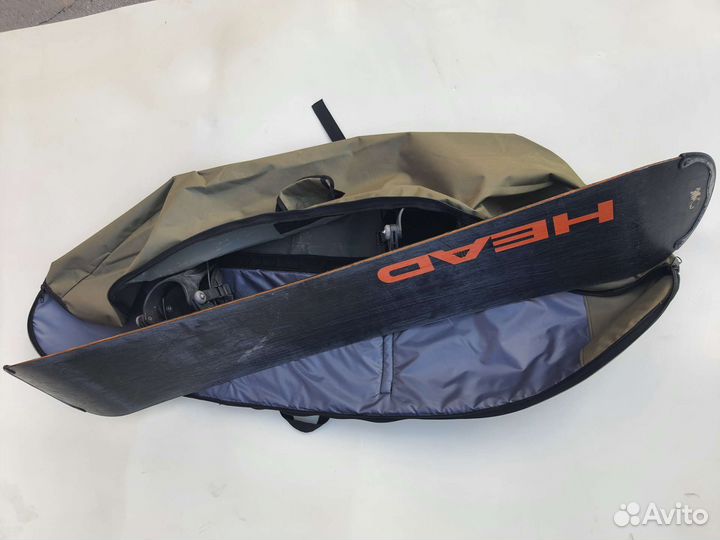 Чехол-рюкзак для сноуборда,горных лыж 2 пары