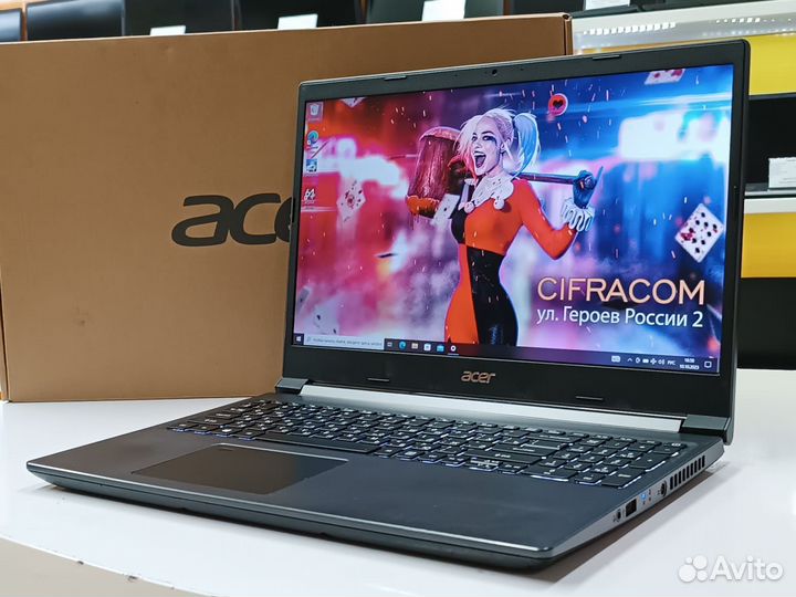 Игровой Acer 15.6''IPS Ryzen 5 16Gb GTX1650Ti SSD